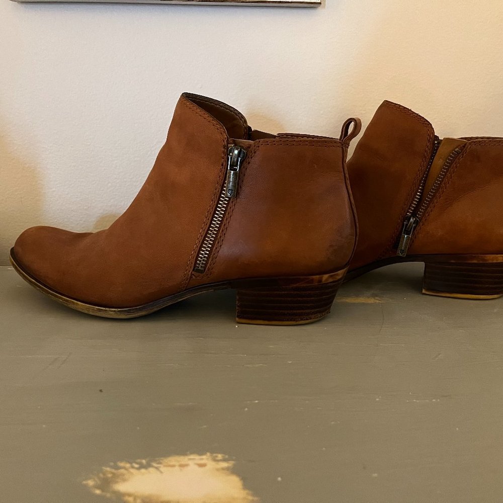 Lucky Brand Leather Booties